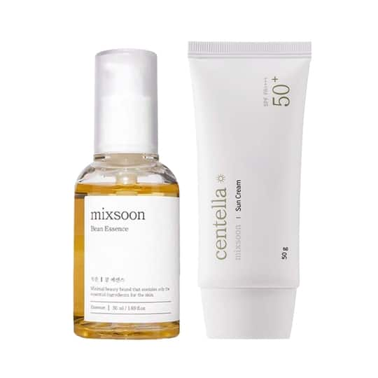 Mixsoon Glowing Skin Combo - Essence + Sun Cream