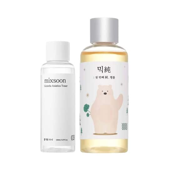 Mixsoon Soothing Skin Combo - Essence + Toner