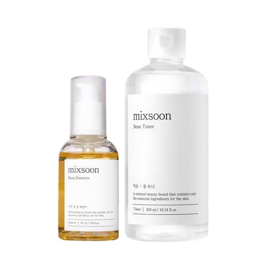 Mixsoon Revitalizing Bean Combo - Essence + Toner