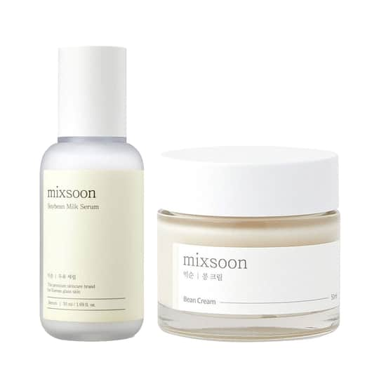 Mixsoon Brighten & Repair Skin Combo - Serum + Cream