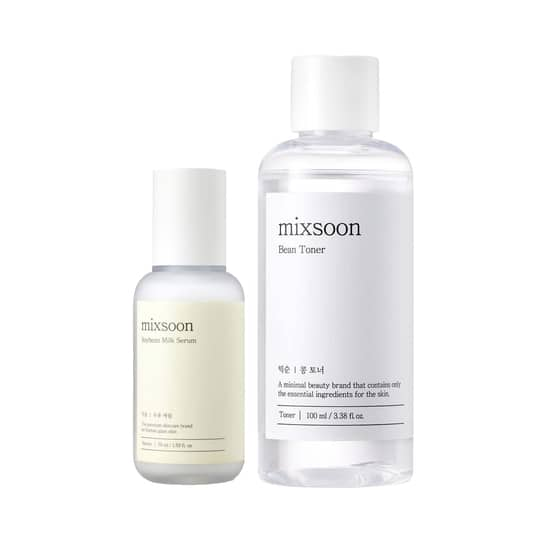 Mixsoon Dewy Glow Skin Combo - Toner + Serum