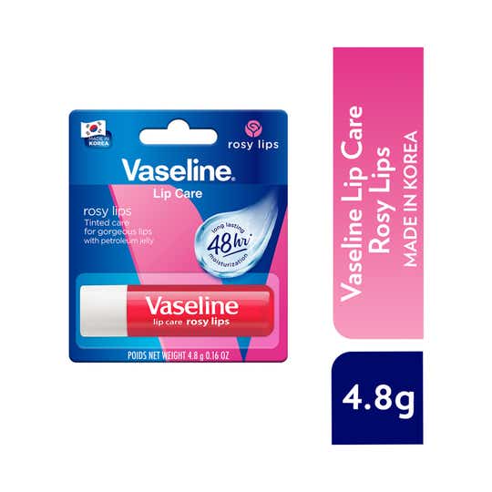 Vaseline Lip Care Balm Stick - Rosy Lips (4.8 g)