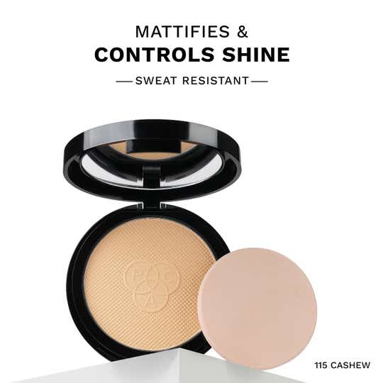 PAC Matte Touch Compact Powder - 115 Cashew (12 g)