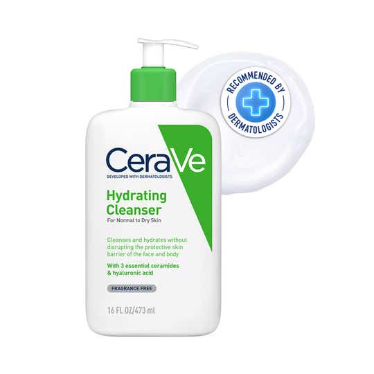 CeraVe Hydrating Cleanser Non-Foaming Face Wash for Dry Skin (473 ml)
