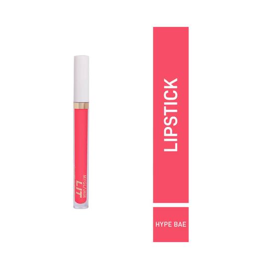 MyGlamm LIT Liquid Matte Lipstick - Hype Bae (3ml)
