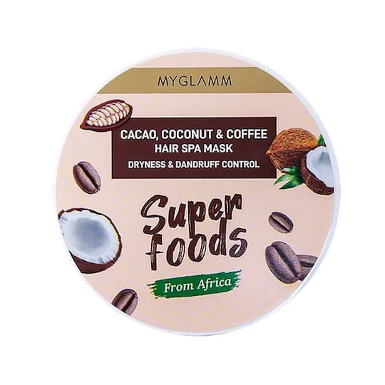 MyGlamm Superfoods Cacao Coconut & Coffee Hair Spa Mask (200g)