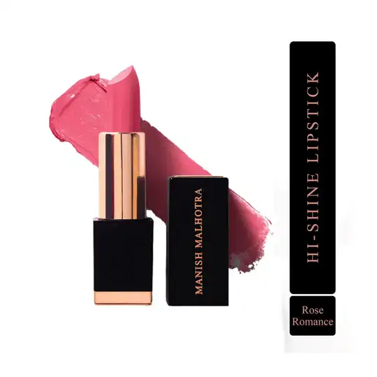 MyGlamm Manish Malhotra Hi-Shine Lipstick - Rose Romance (4 g)