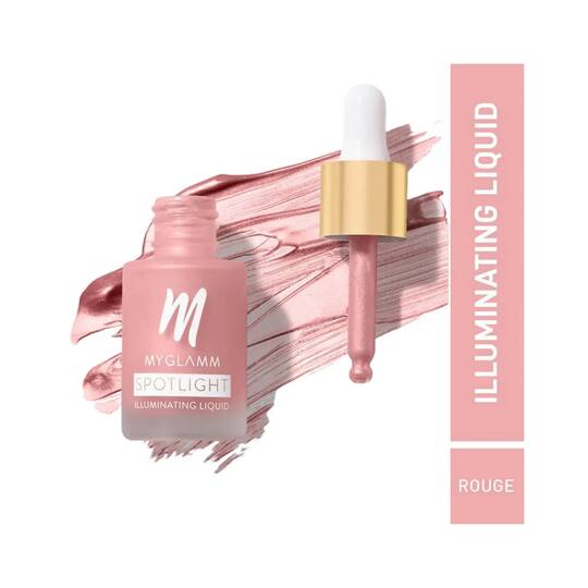 MyGlamm Spotlight Illuminating Liquid Highlighter - Rouge (13g)
