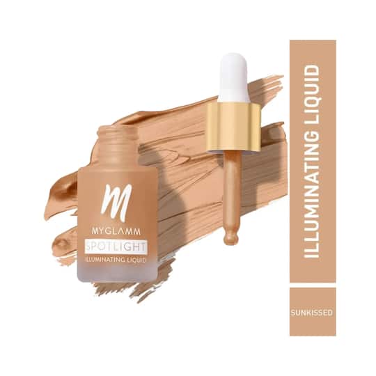 MyGlamm Spotlight Illuminating Liquid Highlighter - Sunkissed (13g)