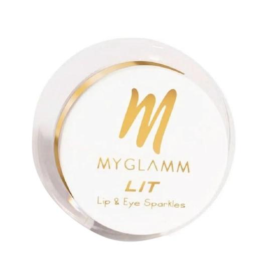 MyGlamm LIT Lip & Eye Sparkles - Crown Jewels (1.1g)