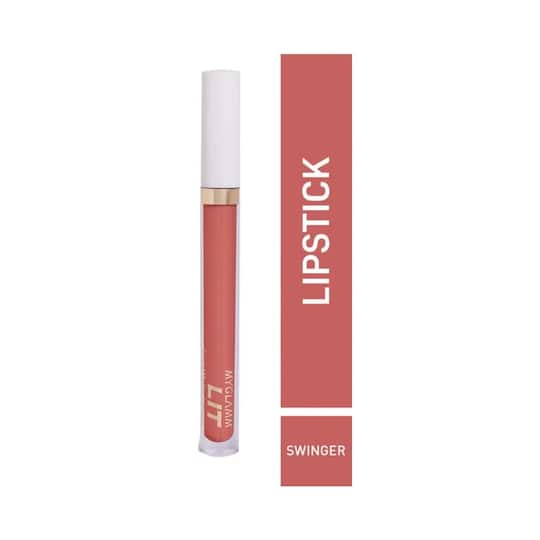 MyGlamm LIT Liquid Matte Liquid Lipstick - Swinger (3ml)