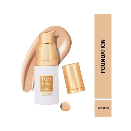 MyGlamm Treat Love Care Oil Control Foundation - Refresh (13.7ml)