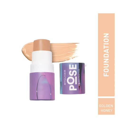 MyGlamm Pose HD Foundation Stick - Golden Honey (5.5g)