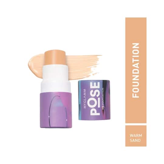 MyGlamm Pose HD Foundation Stick - Warm Sand (5.5g)