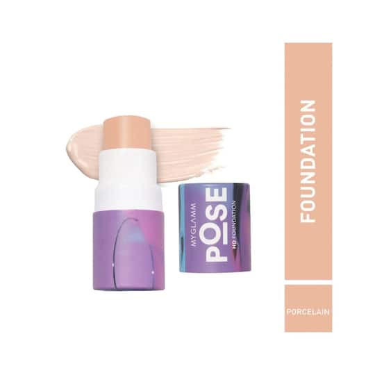 MyGlamm Pose HD Foundation Stick - Porcelain (5.5g)