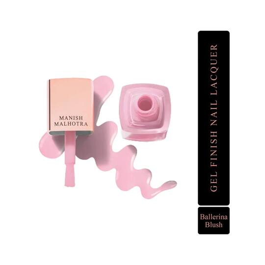MyGlamm Manish Malhotra Gel Finish Nail Lacquer - Ballerina Blush (10ml)