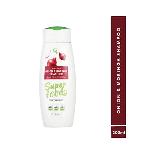 MyGlamm Superfoods Onion & Moringa Shampoo (100ml)
