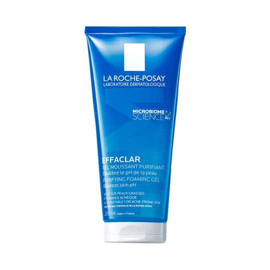 LA ROCHE-POSAY Effaclar Purifying Anti-Acne Gel Face Wash, Gentle Cleanser For Oily (200 ml)
