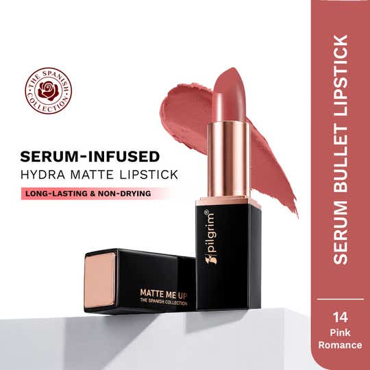 Pilgrim Matte Me Up Bullet Lipstick - 14 Pink Romance (4.2 g)