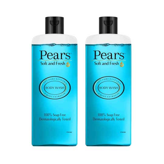 Pears Soft And Fresh Body Wash - (2Pcs)