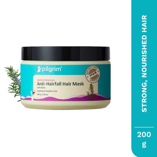 Pilgrim Spanish Rosemary Anti Hairfall Hair Mask (200 g)