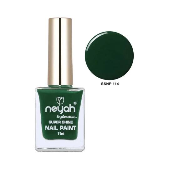 Neyah Super Shine Nail Paint - Bottle Blue (11ml)