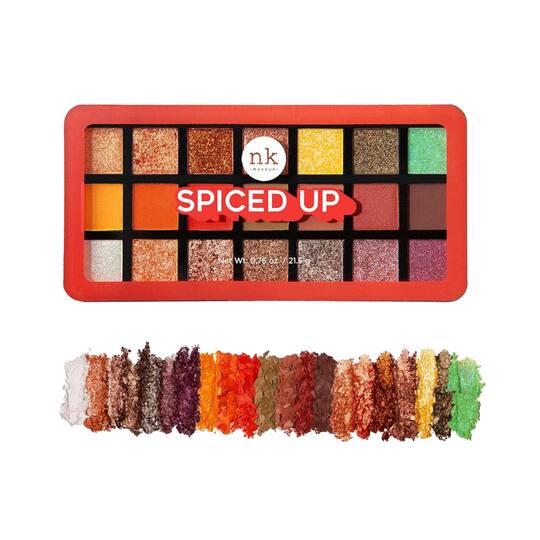NICKA K 21 Color Eyeshadow Palette - Spiced Up (21.5g)