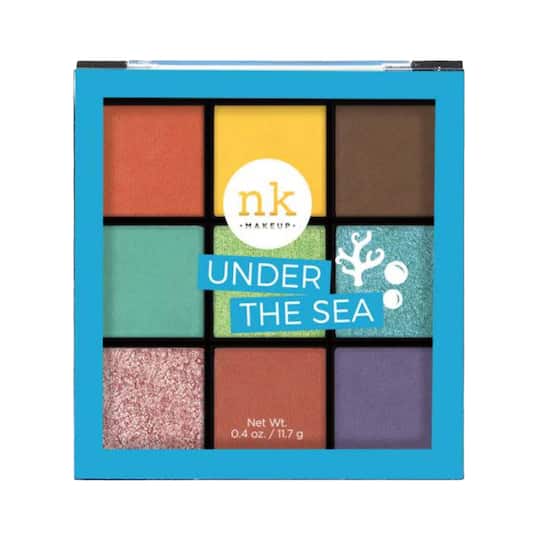 NICKA K Nine Color Eyeshadow Palette - Under The Sea (11.7g)