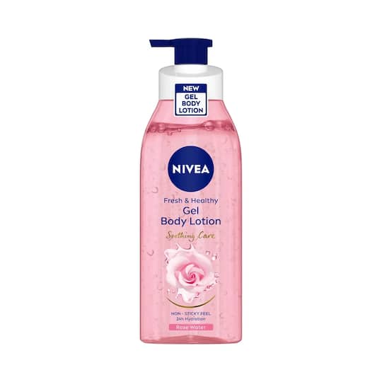 Nivea Rose Water Gel Body Lotion (390ml)