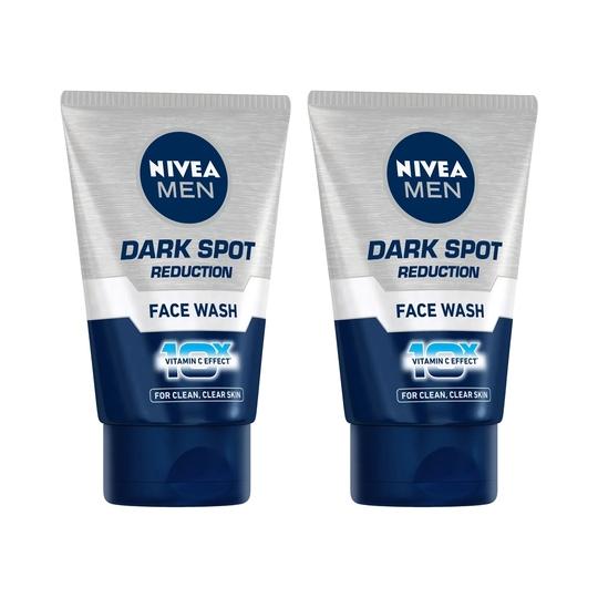 Nivea Men Dark Spot Reduction Facewash (100 g) (Pack Of 2) Combo