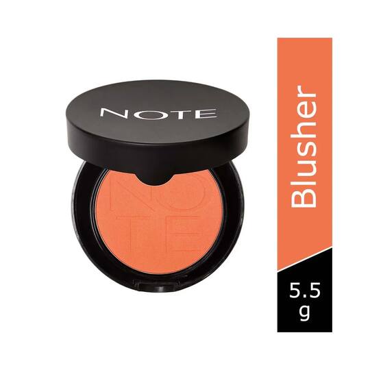 NOTE Luminous Silk Compact Blusher - 03 Coral (5.5g)