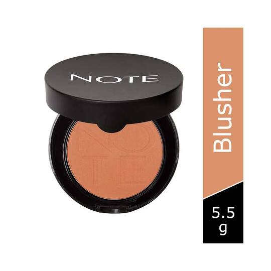 NOTE Luminous Silk Compact Blusher - 08 Bronze Snow (5.5g)