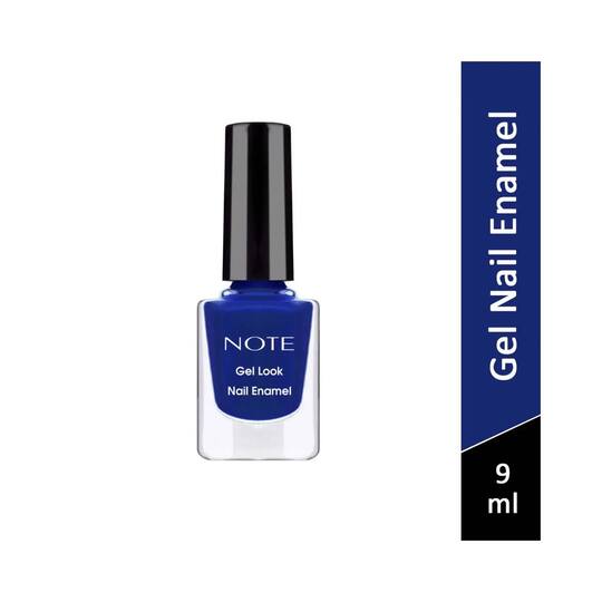NOTE Gel Look Nail Enamel - 20 Peacock Blue (9ml)