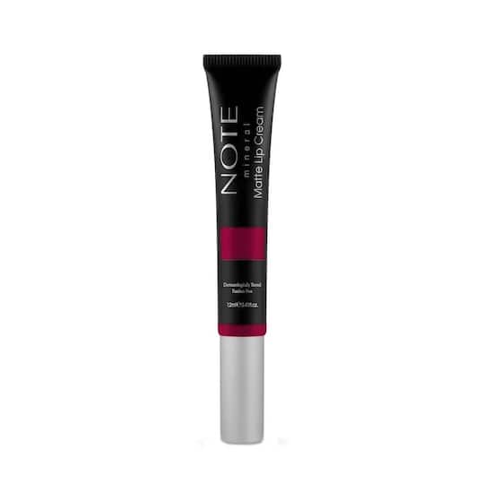 NOTE Mineral Matte Lip Cream - 05 Plum Wine (12ml)