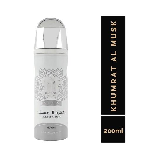 NUSUK Khumrat Al Musk Deodorant Perfume For Men & Women Body Spray (200ml)