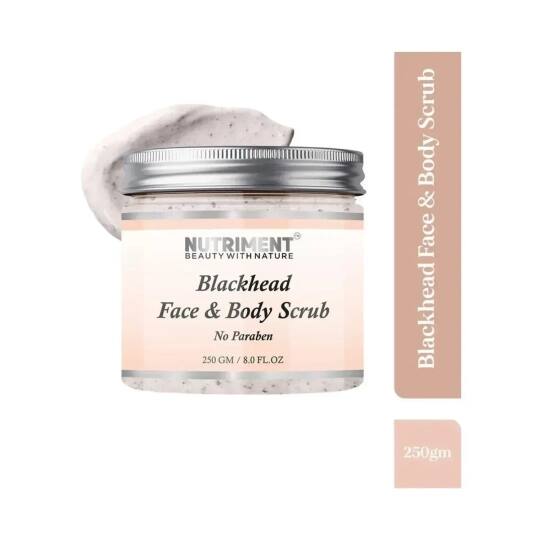 Nutriment Blackhead Face And Body Scrub - (250g)