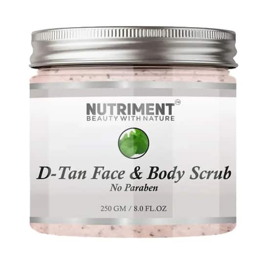 Nutriment De-Tan Face And Body Scrub - (250g)