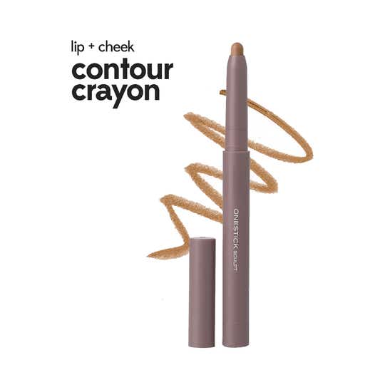 Ruby’s Organics OneStick Sculpt Lip and Cheek Contour Crayon - Oat (1 g)
