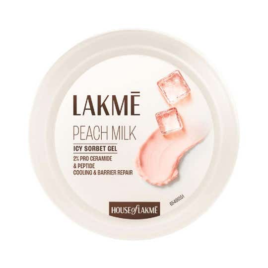 Lakme Icy Sorbet Gel Instant Cooling Moisturizer with 2% Pro-Ceramide, Peptide & Pentavitin (100 g)