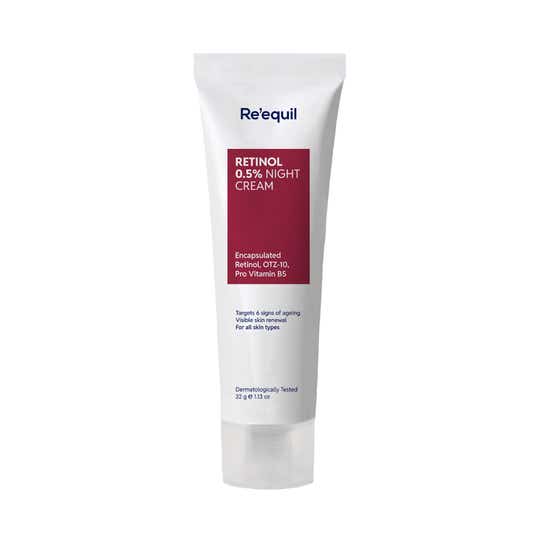 Re'equil 0.5% Retinol Night Cream Prevents Fine Lines, Wrinkles (32 g)