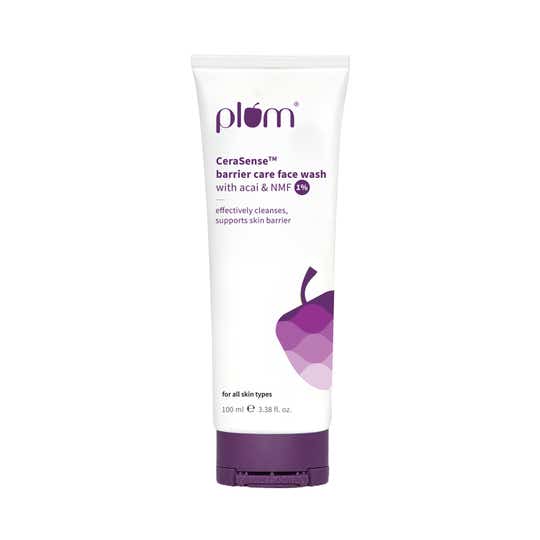 Plum CeraSenseTM Barrier Care Face Wash with Acai & 1% NMF (100 ml)