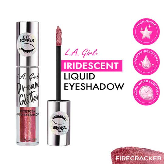 L.A. Girl Dream Glitter Liquid Eyeshadow - Firecracker (4ml)