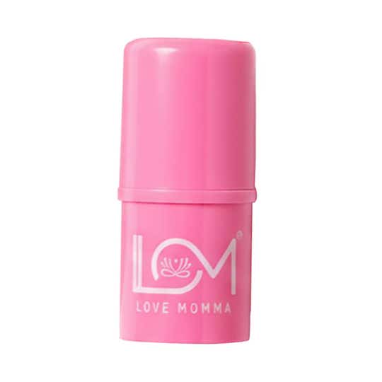 Love Momma Super Rich Mom & Baby Lip Balm Free Macramé Pouch - Rose & Jojoba (5 g)