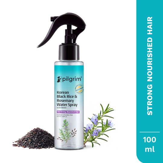 Pilgrim Spanish Rosemary Water With Biotin For Thicker Stronger Hair (100 ml)