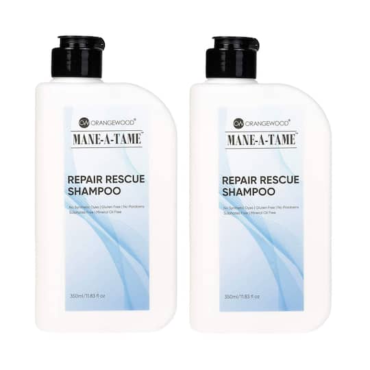 Orangewood Mane-A-Tame Repair Rescue Dry Hair Shampoo (700 ml) Pack of 2 Combo