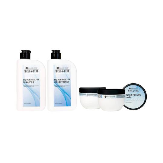 Orangewood Mane-A-Tame Repair Rescue Shampoo, Conditioner and Mask Combo