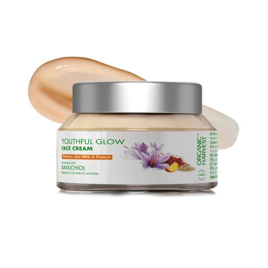 Organic Harvest Kumkumadi Cream with Saffron and a Combination of 4 Oils (50g)