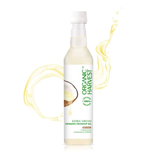 Organic Harvest Extra Virgin Coconut Oil Cold Pressed (500ml)