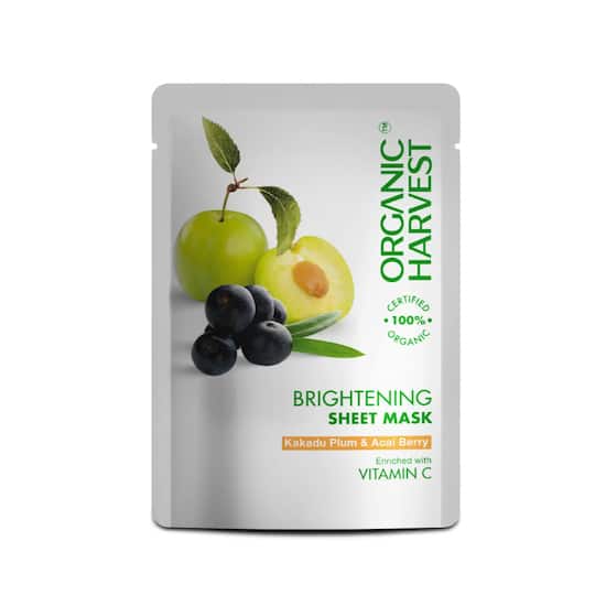 Organic Harvest Vitamin-C Face Sheet Mask (20g)