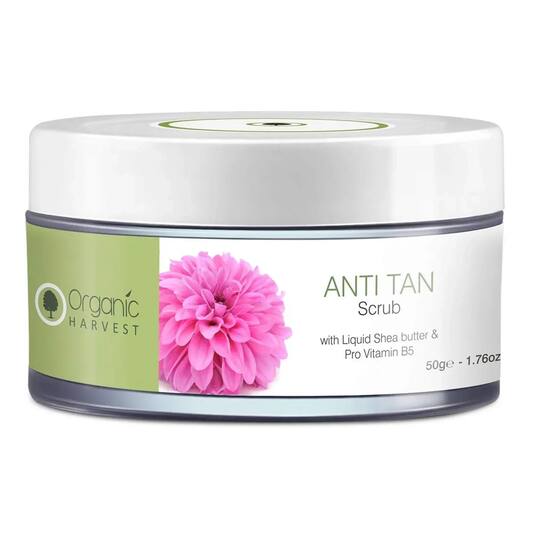 Organic Harvest Anti Tan Scrub (50g)